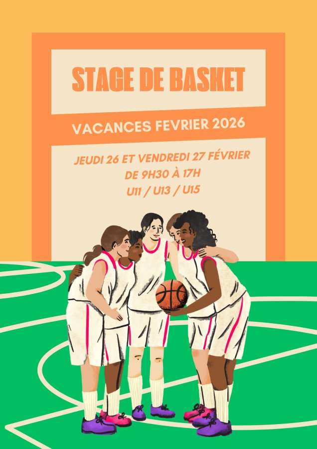 Stage U11/U13/U15 les 26 et 27 février